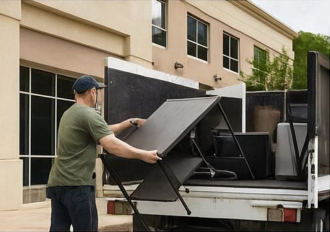 Commercial office furniture removal